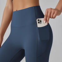 Leggings de Gimnasio Hmidou Pantalones de Yoga de Cintura Alta para Mujeres con Bolsillos - details 7