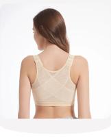 Ropa interior con cinturón corrector en forma de joroba para mujer con botón frontal, diseño fino, pecho grande, sujetador pequeño, sin anillo de acero, deportes, T - details 4