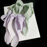 Sombreros con clip de resorte con lazo de cinta de textura importada hechos a mano - details 13