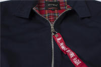 Chaqueta Bomber Retro clásica sólida europea para hombre, cortavientos, ropa de calle, abrigos de moda - details 14