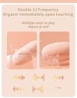Leten-vibrador de huevo de amor Dual para mujer, estimulación del pezón del clítoris, Juguetes sexuales de orgasmo rápido, bola vaginal de 12 velocidades, productos para adultos - details 4