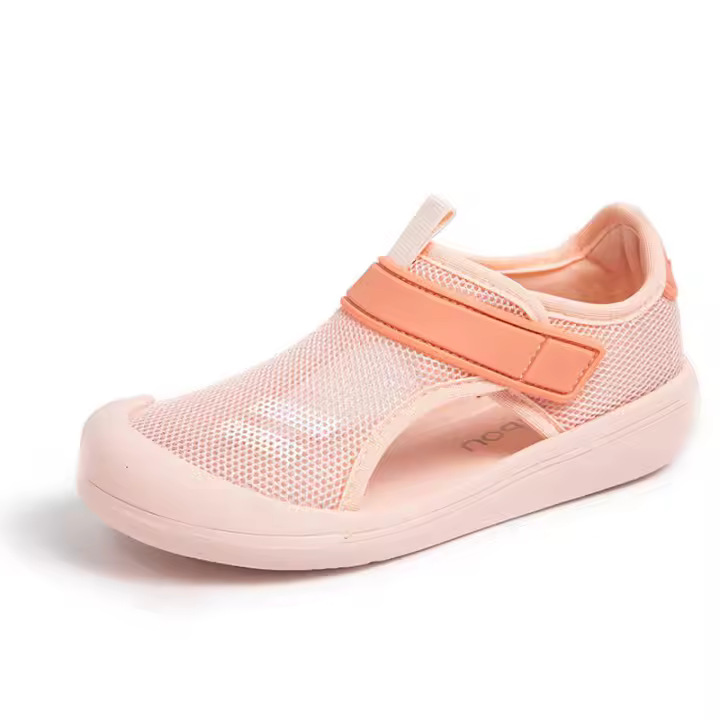 Zapatillas transpirables de malla hueca para niños, sandalias, zapatos de playa para niñas, Verano - 1