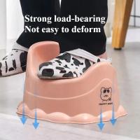Asiento De Instrucción De Orina Plegable Y Portátil Para Niños Con Diseño De Dibujos Animados Antirretranción Suministros De Instrucción De Inodoros Para Bebés Material Plástico - details 1