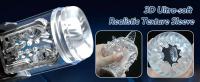 Leten LCD 3 en 1 masturbador masculino automático, copa de masturbación para mamada con 7 modos de succión, empuje y rotación, Juguetes sexuales para hombre con vagina de bolsillo - details 3