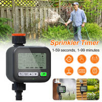 Temporizador de aspersor programable manguera de agua temporizador de grifo controlador de riego temporizador de riego de jardín con retardo de lluvia Manual 1 salida - details 0