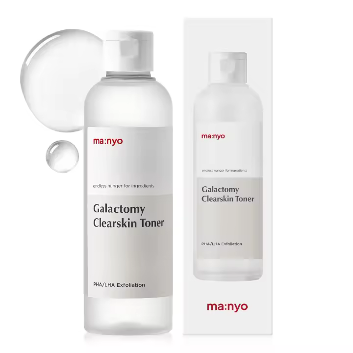 ma:nyo Galactomy Clear Brightening Hydrating Toner con filtrado fermentado natural para el cuidado de los poros y un tono uniforme adecuado para todos - 1
