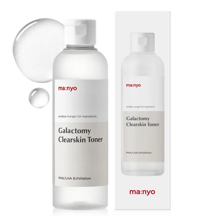 ma:nyo Galactomy Clear Brightening Hydrating Toner con filtrado fermentado natural para el cuidado de los poros y un tono uniforme adecuado para todos - 1