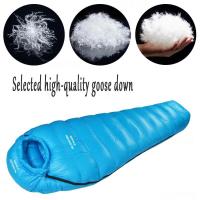 Bolsa de plumas de ganso blanco para adultos, saco de dormir cálido para tres estaciones, adecuado para vistas mping - details 2
