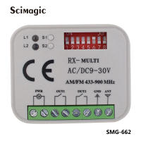 Receptor Universal para Puerta de Garaje Control Remoto Eléctrico 2 Canales Relay 300-868MHz RX MULTI AC DC 9-30V Herramienta de Mejoría del Hogar - details 6