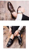 2024 Moda Tablet Formal Hombres Casual Diseñador Vestido Cuero Oxford Zapatos de Negocios - details 2