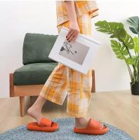 Sandalias de suela gruesa para mujer, novedad de verano, zapatillas de baño de suela blanda para el hogar de Eva para parejas - details 0