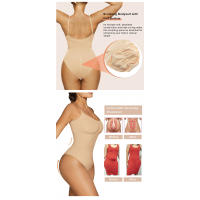Shapewear mujer, lencería sexy tamaño más, control de abdomen, lifting de cadera, corsé - details 1