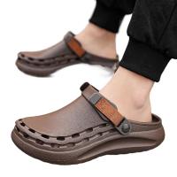 Sandalias de Hombre de Eva Sólido Secado Rápido, Ligero, a la Moda, Informales para Salidas al Aire Libre y Playa - details 0