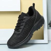 Zapatillas de deporte de moda de las mujeres ahuecadas hacia afuera ultra ligeras grandes de malla transpirable zapatos casuales de los zapatos de las mujeres - details 50