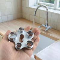 Reparación de llave aireadora de grifo, repuesto multifuncional, eliminación de aireador de grifo, filtro de boquilla de grifo Universal compacto para baño - details 6