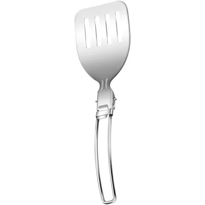 Entersports Cocina al Aire Libre Utensilios de Cocina Plegables de Acero Inoxidable para Acampar - 1