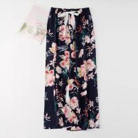 Pijamas de Algodón-Seda para Mujeres Pantalones Corporales Delgados para Embarazadas - details 7