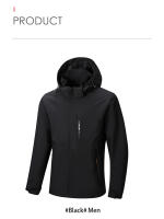 CHRLCK Chaqueta de Senderismo Impermeable A Prueba de Viento, Reflectante, Ideal para Acampar, Cazar, Correr, Trekking, Pesca - details 10