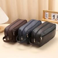 Bolsa de Viaje Impermeable Organizador Portátil de Maquillaje con Patrón de Lichi de PVC - details 0