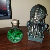 Estatua de Cthulhu Vintage de Resina Decoración de Hogar Moderna de Octopus - details 2