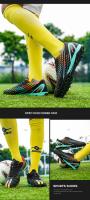 Nuevos zapatos de fútbol para hombres, botas de fútbol antideslizantes TF/FG para niños, zapatillas tobilleras profesionales, zapatos deportivos cómodos Unisex 36-45 - details 7