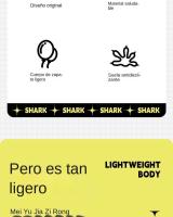 Sandalias de tiburón para niños con degradado de arco iris, lindos niños y niñas con degradado interior, - details 2
