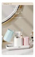 Portaje de Dientes Eléctrico Multifuncional Taza de Baño para Dientes Pareja - details 6