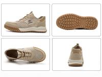 Zapatos de Trabajo de Verano GUYISA Zapatillas Ligeras para Hombres con Punta de Acero y Malla - details 11