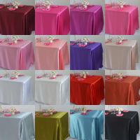 Mantel de satén para boda, fiesta, ración, ducha, Navidad, restaurante, banquete, mantel (rojo) - details 11