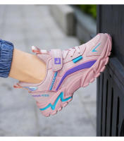 Zapatos deportivos de marca para niños, cómodos zapatos para correr al aire libre, zapatillas impermeables para niñas, Tenis Infantiles, zapatos antideslizantes rosas para niños - details 16
