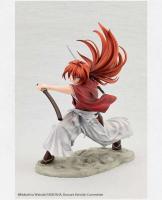 1/8 Kotobukiya PV152 ARTFX J Himura Kenshin 20CM figura de Anime modelo coleccionable juguetes de acción regalos - details 3