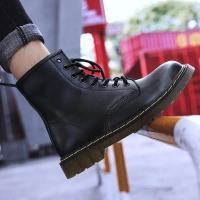 Botas de Cuero Genuino para Hombres Estilo Británico Clásico de Seis Agujeros - details 2