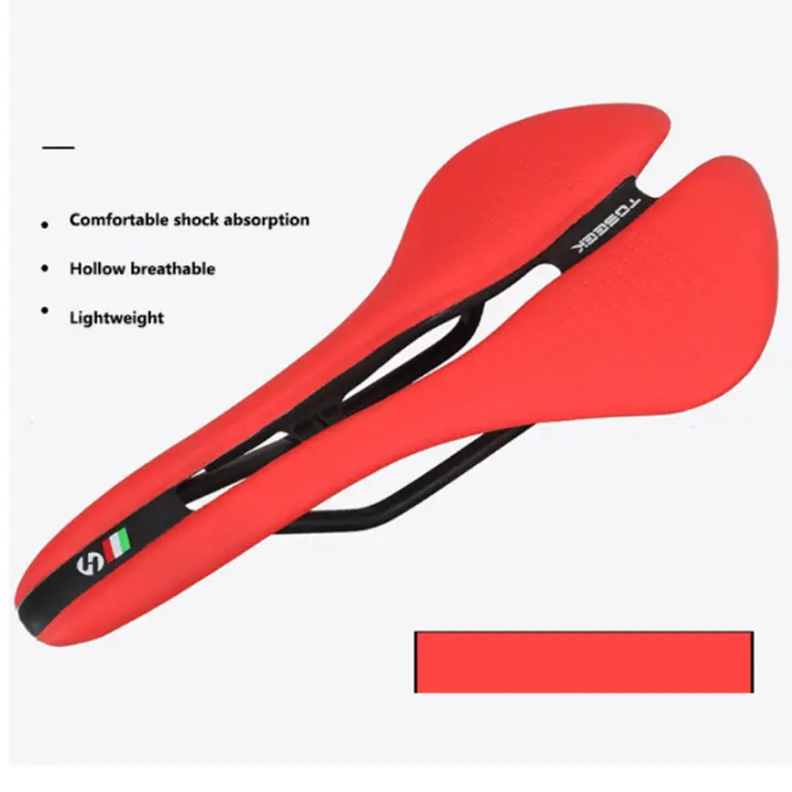 TOSEEK-cojín de asiento hueco ergonómico para bicicleta de montaña, accesorios de ciclismo - 1