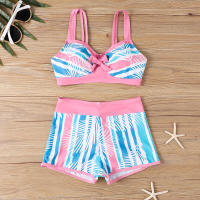 Nuevo traje de baño de dos piezas, bikini estampado de talla grande, traje de baño para mujer - details 1