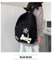 Mochila para ordenador portátil Y2K con diseño de estrella para niñas, mochila escolar de gran capacidad para estudiantes adolescentes, mochila de pana, bolso de hombro con doble correa - details 22