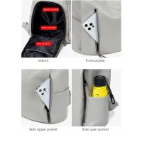 Mochila De piel auténtica para mujer, bolso de hombro de piel de vaca con retales, antirrobo, para viaje, universidad, 2023 - details 8