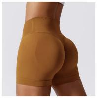 Pantalones cortos de LICRA para Yoga, mallas Push Up de cintura alta para correr, Fitness, gimnasio - details 38