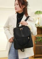 Mochila de diseño con remaches para mujer, bolso de hombro antirrobo multifuncional, mochilas escolares pequeñas para adolescentes, 2023 - details 5
