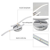 Goeco Lámpara de Araña LED Moderna Iluminación Interior Nórdica Instalada en Techo - details 8