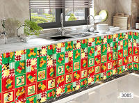 HTC Lababo-cortina corta para cocina, 150x70cm - details 50