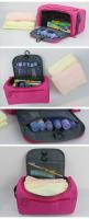 Bolsa De Maquillaje Portátil Unisex Capacidad Impermeable Organizador De Cosméticos Estuche Colgante Para Hombres Y Mujeres Aseo Shaving Maquillaje - details 5
