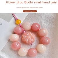Correa para teléfono con cuentas dulces, correa para la muñeca hecha a mano con cuentas coloridas, cadena para teléfono, decoración, cordón para teléfono móvil para niñas y mujeres - details 9