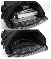 Multifuncional, bandolera de negocios, bolsa de viaje impermeable y resistente al desgaste, bandolera, mochila de estudiante, gran capacidad, viajes de ocio - details 2