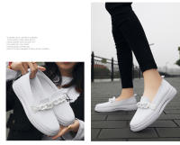 Zapatos cómodos de mujer, zapatos tejidos tipo fly, zapatos de mamá con pedal, zapatos cómodos de mujer - details 7