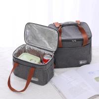 Bolsa de almuerzo con aislamiento térmico de gran capacidad, tela Oxford, almacenamiento de alimentos, bolsas de Picnic, bolsa de caja refrigeradora portátil - details 7