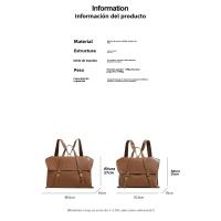 Maletín ligero de gran capacidad para mujer 2025 nueva mochila de viaje bolso de mensajero de hombro de gama alta - details 0