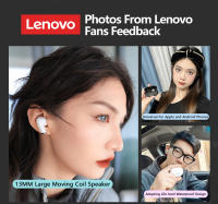 Lenovo-auriculares inalámbricos con Bluetooth, dispositivo de audio estéreo 9D, resistente al agua, con caja de carga, para iPhone - details 1