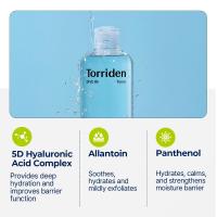 Torriden Dive en Tóner 300ml (10.14 fl. oz.) |   Agua Tonificante Facial Equilibrante de pH para Piel Seca |   Ácido Hialurónico, Pantenol, Alantoína - details 4