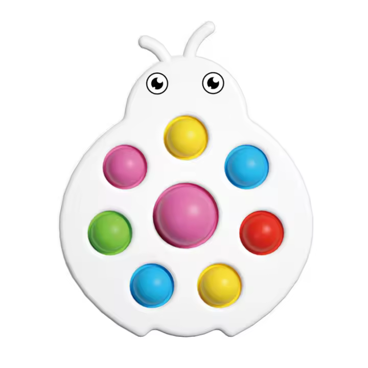 Excitador de Burbujas Fidget Popper Juguete Sensorial para Bebés de 10+ Meses - 1