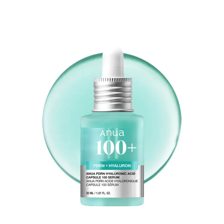 Anua PDRN Acid Capsule 100 Suero facial radiante, Ácido hialurónico, Hidratación, Efecto hidratante, Color natural, Fragancia - 1